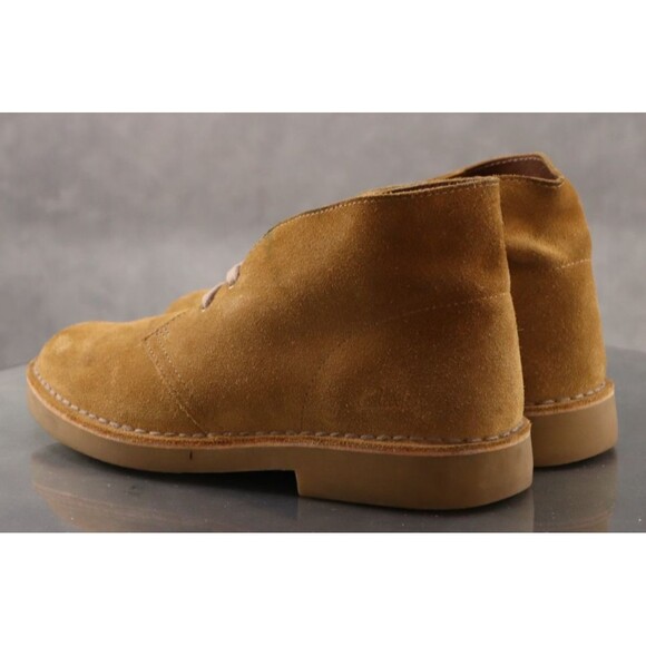 Clarks Men's Desert Boots Size 7 M Suede Tan - Picture 6 of 11
